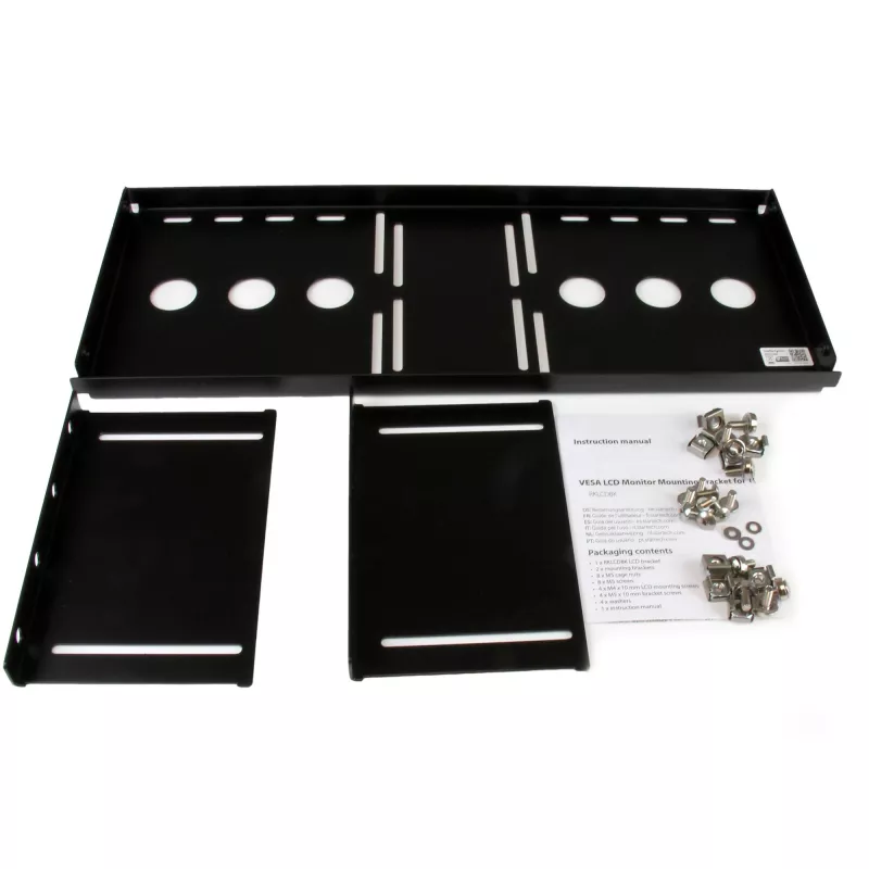StarTech.com Universal VESA LCD Monitor Mounting Bracket for 19in Rack or Cabinet