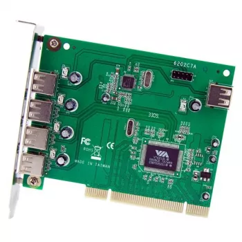 StarTech.com PCIUSB7 7-Port PCI USB Adapter Card