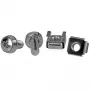 StarTech.com 50 Pkg M6 Mounting Screws and Cage Nuts for Server Rack Cabinet