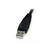 StarTech.com 6ft 4-in-1 USB DisplayPort KVM Switch Cable w/ Audio & Microphone