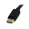 StarTech.com 6ft 4-in-1 USB DisplayPort KVM Switch Cable w/ Audio & Microphone