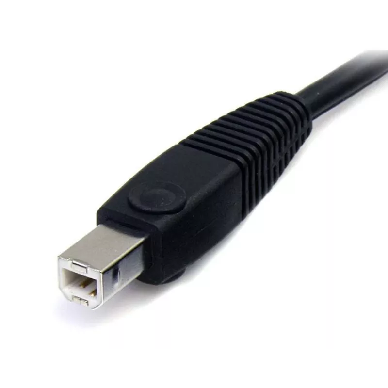StarTech.com 6ft 4-in-1 USB DisplayPort KVM Switch Cable w/ Audio & Microphone