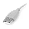 StarTech.com 6in Mini USB 2.0 Cable - A to Mini B, 0.152 m, USB A, Mini-USB B, USB 2.0, Male/Male, Grey