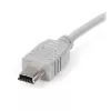 StarTech.com 6in Mini USB 2.0 Cable - A to Mini B, 0.152 m, USB A, Mini-USB B, USB 2.0, Male/Male, Grey