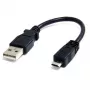 StarTech.com 6in Micro USB Cable - A to Micro B, 0.1524 m, USB A, Micro-USB B, Male/Male, 0.48 Gbit/s, Black