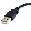 StarTech.com 6in Micro USB Cable - A to Micro B, 0.1524 m, USB A, Micro-USB B, Male/Male, 0.48 Gbit/s, Black