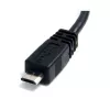 StarTech.com 6in Micro USB Cable - A to Micro B, 0.1524 m, USB A, Micro-USB B, Male/Male, 0.48 Gbit/s, Black