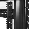 StarTech.com 4-Post 25U Server Rack Cabinet, Lockable 19 inch Data Rack Cabinet for Computer / AV / IT Equipment, Office / Home Network Rack with Casters & Adjustable Mounting Rails