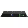 StarTech.com 4-Port Industrial USB 3.0 Hub with ESD Protection~4-Port USB 3.0 Hub - 5Gbps - Metal Industrial USB-A Hub - Wall or Desk Mountable USB Data Hub - TAA Compliant USB Expander Hub