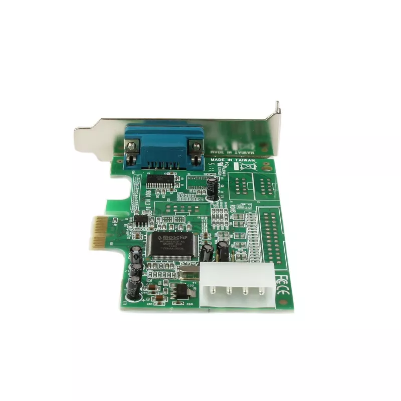 StarTech.com 1-port PCI Express RS232 Serial Adapter Card - PCIe RS232 Serial Host Controller Card - PCIe to Serial DB9 - 16550 UART - Low Profile Expansion Card - Windows & Linux