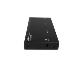 StarTech.com 2-port HDMI splitter and signal amplifier, HDMI, 2x HDMI, 1920 x 1200 pixels, Black, Steel, 15 m
