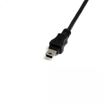 StarTech.com 1 ft Mini USB 2.0 Cable - USB A to Mini B F/M, 0.3 m, USB A, Mini-USB B, Male/Female, 0.48 Gbit/s, Black