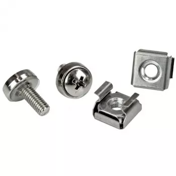 StarTech.com 100 Pkg M5 Mounting Screws and Cage Nuts for Server Rack Cabinet