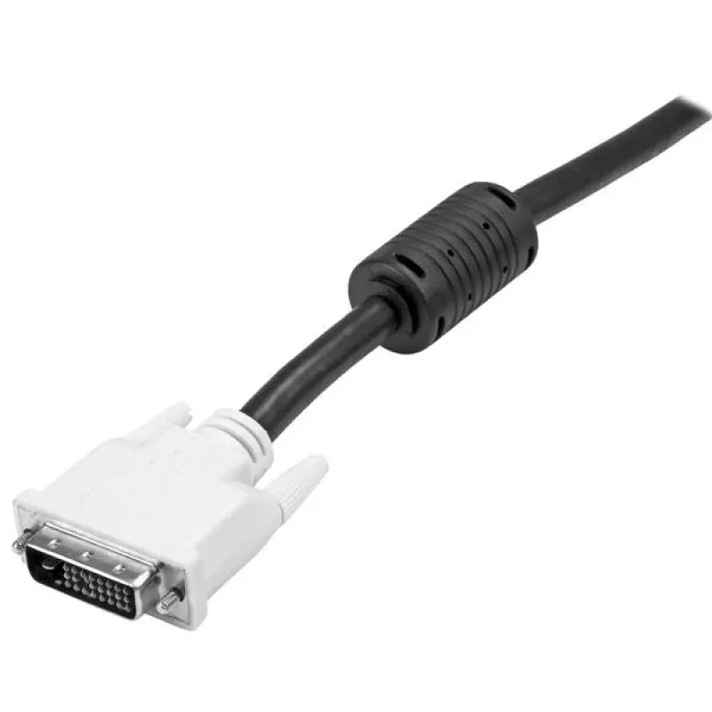StarTech.com 5m DVI-D Dual Link Cable – M/M, 5 m, DVI-D, DVI-D, Male, Male, Black