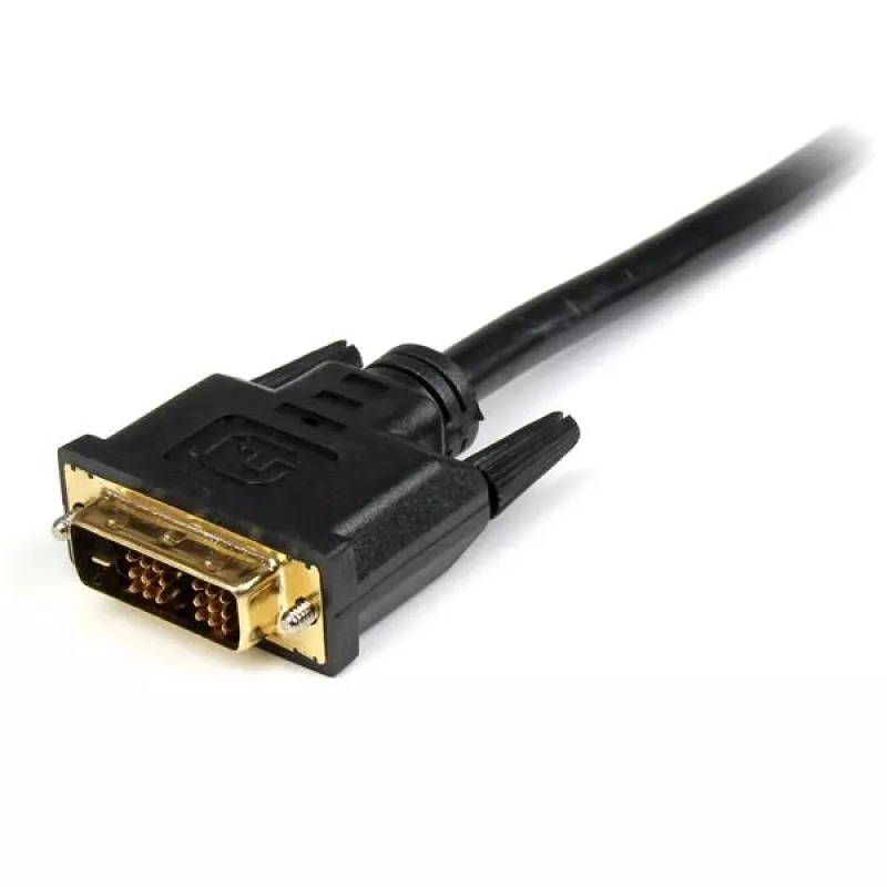 StarTech.com 5m HDMI® to DVI-D Cable – M/M, 5 m, HDMI, DVI-D, Male, Male, Gold