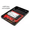 StarTech.com 2.5in SATA to Mini SATA SSD Adapter Enclosure, Silver, 0 - 50 °C, -10 - 85 °C, 5 - 95%, 68 mm, 98 mm