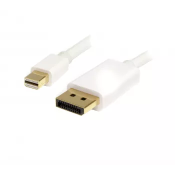 StarTech.com 1m (3ft) Mini DisplayPort to DisplayPort 1.2 Cable - 4K x 2K UHD Mini DisplayPort to DisplayPort Adapter Cable - Mini DP to DP Cable for Monitor - mDP to DP Converter Cord