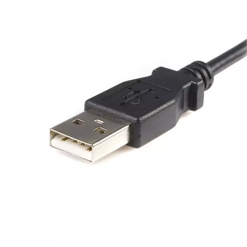 StarTech.com 0.5m Micro USB Cable - A to Micro B, 0.5 m, USB A, Micro-USB B, USB 2.0, Male/Male, Black