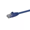StarTech.com 2m CAT6 Ethernet Cable - Blue CAT 6 Gigabit Ethernet Wire -250MHz 100W PoE RJ45 UTP Network/Patch Cord Snagless w/Strain Relief Individually Tested