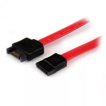 StarTech.com 0.3m SATA Extension Cable, 0.3 m, SATA III, SATA 7-pin, SATA 7-pin, Male/Female, Black, Red