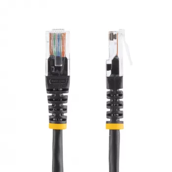 StarTech.com Cat5e Patch Cable with Molded RJ45 Connectors - 15 m - Black