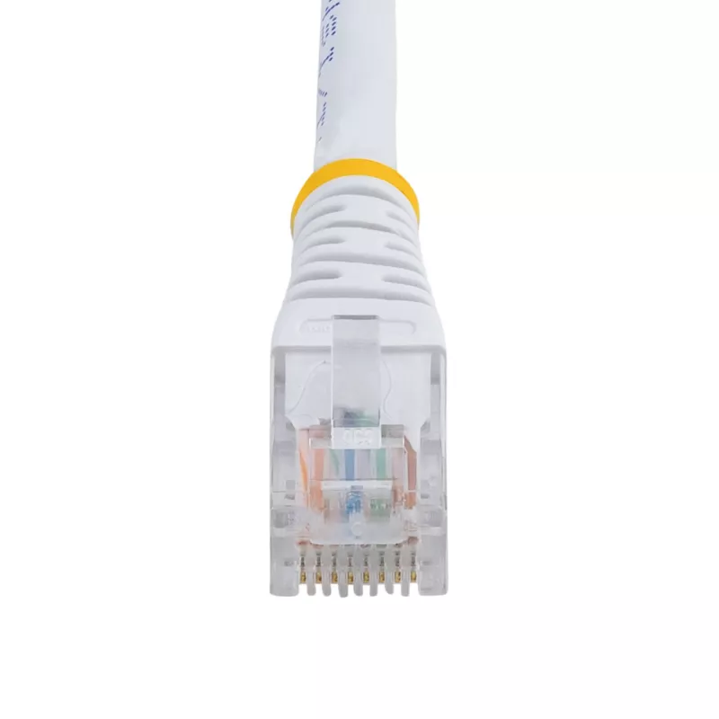 StarTech.com 15m Cat5e White Molded RJ45 UTP Cat 5e Patch Cable - 15 m Patch Cord