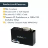 StarTech.com USB 3.0 to HDMI / DVI Adapter - 2048x1152, 3.2 Gen 1 (3.1 Gen 1), USB Type-B, DVI output, HDMI output, 2048 x 1152 pixels
