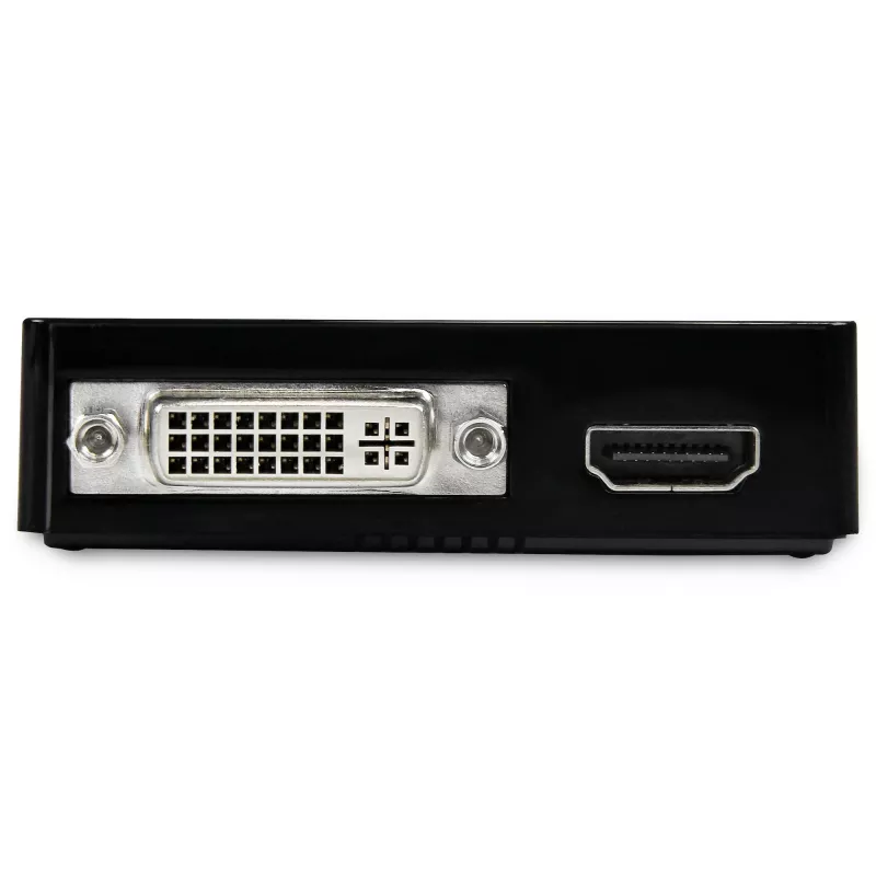 StarTech.com USB 3.0 to HDMI / DVI Adapter - 2048x1152, 3.2 Gen 1 (3.1 Gen 1), USB Type-B, DVI output, HDMI output, 2048 x 1152 pixels