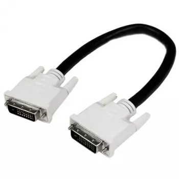 StarTech.com 1m DVI-D Dual Link Cable – M/M, 1 m, DVI-D, DVI-D, Male, Male, Black