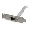 StarTech.com 1 Port 16in DB9 Serial Port Bracket to 10 Pin Header - Low Profile