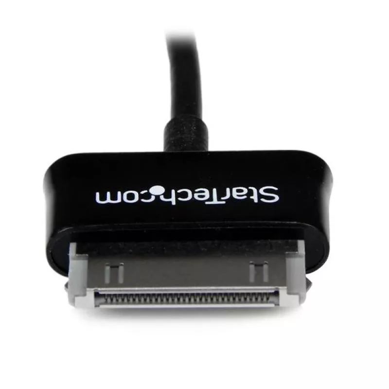 StarTech.com USB OTG Adapter Cable for Samsung Galaxy Tab, 0.1524 m, Samsung 30p, USB A, Black, Male, Female