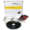 StarTech.com 4-Port PCI USB 3.0 Adapter Card with SATA/SP4 Power