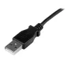 StarTech.com 1m Mini USB Cable - A to Up Angle Mini B, 1 m, USB A, Mini-USB B, USB 2.0, Male/Male, Black