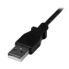 StarTech.com 2m Mini USB Cable - A to Down Angle Mini B, 2 m, USB A, Mini-USB B, USB 2.0, 0.48 Gbit/s, Black