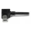 StarTech.com 1m USB 2.0 A to Right Angle B Cable - M/M, 1 m, USB A, USB B, USB 2.0, Male/Male, Black