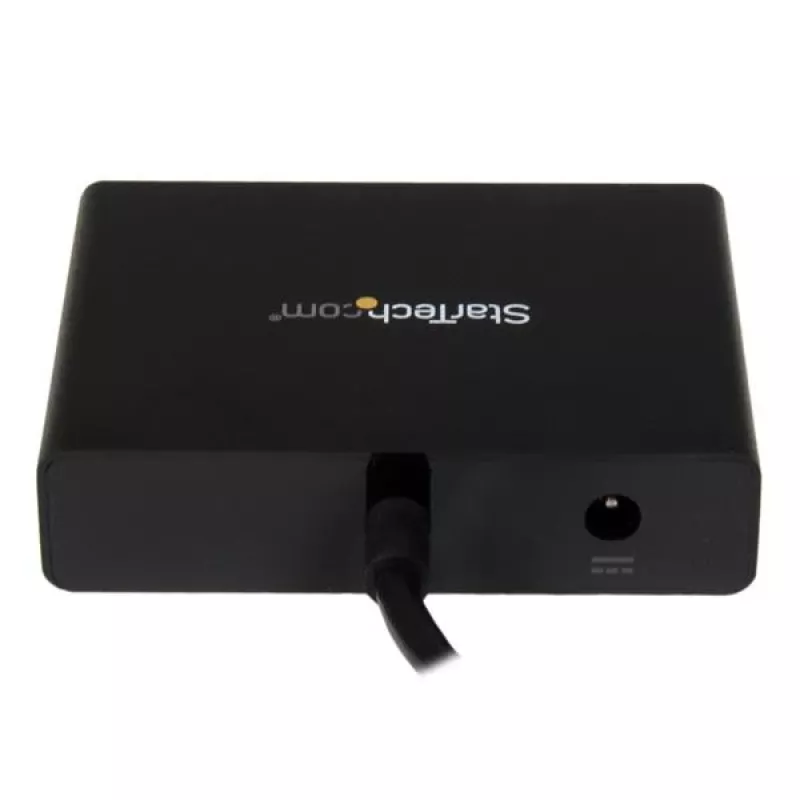 StarTech.com 3-Port Multi Monitor Adapter - DisplayPort 1.2 MST Hub to Dual 4K 30Hz & 1x 1080p - Video Splitter for Extended Desktop Mode on Windows PCs Only - DP to 3x DP Monitors