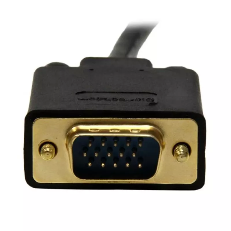 StarTech.com 10ft (3m) Mini DisplayPort to VGA Adapter Converter Cable – mDP to VGA 1920x1200 - Black