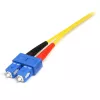 StarTech.com 10m Fiber Optic Cable - Single-Mode Duplex 9/125 LSZH Fiber Jumper Cord - LC/SC