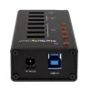 StarTech.com 4 Port USB 3.0 Hub plus 3 Dedicated USB Charging Ports (2 x 1A & 1 x 2A) - Wall Mountable Metal Enclosure~4 Port USB 3.0 Hub (5Gbps) plus 3 Dedicated USB Charging Ports (2 x 1A & 1 x 2A) - Wall Mountable Metal Enclosure