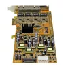 StarTech.com 4 Port Gigabit Power over Ethernet PCIe Network Card - PSE / PoE PCI Express NIC - TAA