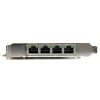 StarTech.com 4 Port Gigabit Power over Ethernet PCIe Network Card - PSE / PoE PCI Express NIC - TAA