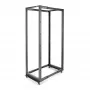 StarTech.com 4-Post 42U Mobile Open Frame Server Rack, Four Post 19 inch Network Rack with Wheels, Rolling Rack with Adjustable Depth for Computer/AV/Data/IT Equipment - Casters, Leveling Feet or Floor Mounting