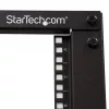 StarTech.com 4-Post 42U Mobile Open Frame Server Rack, Four Post 19 inch Network Rack with Wheels, Rolling Rack with Adjustable Depth for Computer/AV/Data/IT Equipment - Casters, Leveling Feet or Floor Mounting