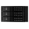 StarTech.com 3 Bay Aluminum Trayless Hot Swap Mobile Rack Backplane for 3.5in SAS II/SATA III - 6 Gbps HDD