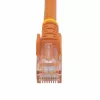 StarTech.com 3m CAT6 Ethernet Cable - Orange CAT 6 Gigabit Ethernet Wire -250MHz 100W PoE RJ45 UTP Network/Patch Cord Snagless w/Strain Relief Individually Tested