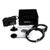 StarTech.com Dual Bay Hard Drive Duplicator, Standalone USB 3.0 (5 Gbps) / eSATA to 2.5/3.5 inch SATA III HDD/SSD Cloner/Copier, Hard Drive Docking Station, Hard Disk Cloner