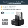 StarTech.com Dual Bay Hard Drive Duplicator, Standalone USB 3.0 (5 Gbps) / eSATA to 2.5/3.5 inch SATA III HDD/SSD Cloner/Copier, Hard Drive Docking Station, Hard Disk Cloner