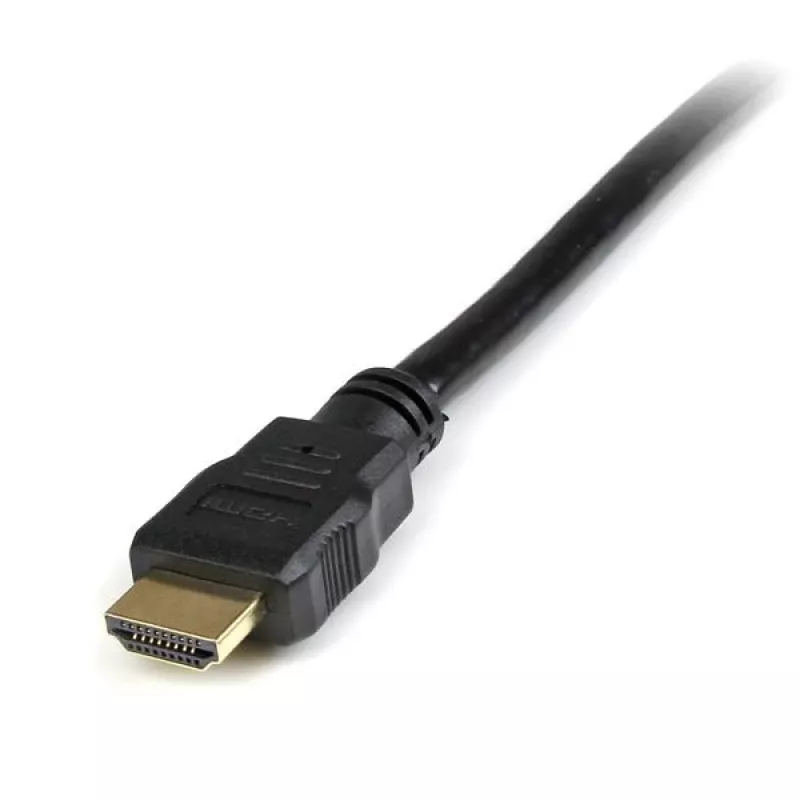 StarTech.com 0.5m HDMI® to DVI-D Cable - M/M, 0.5 m, HDMI, DVI-D, Gold, Black, Polyvinyl chloride (PVC)