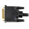 StarTech.com 0.5m HDMI® to DVI-D Cable - M/M, 0.5 m, HDMI, DVI-D, Gold, Black, Polyvinyl chloride (PVC)