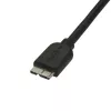 StarTech.com Slim Micro USB 3.0 Cable - M/M - 0.5m (20in), 0.5 m, USB A, Micro-USB B, USB 3.2 Gen 1 (3.1 Gen 1), Male/Male, Black